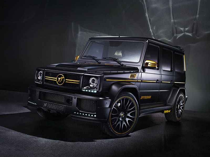 2014 Mercedes-Benz G-Class with Hamann Race wheels