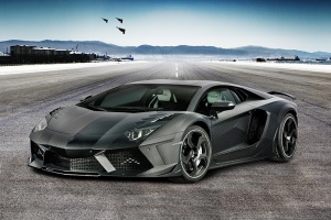 2013 Lamborghini Aventador with 20x9 Mansory wheels