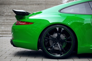 2014 Porsche 911 with Techart Formula III wheels