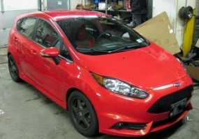 2013 Ford Fiesta with Ford Contour wheels