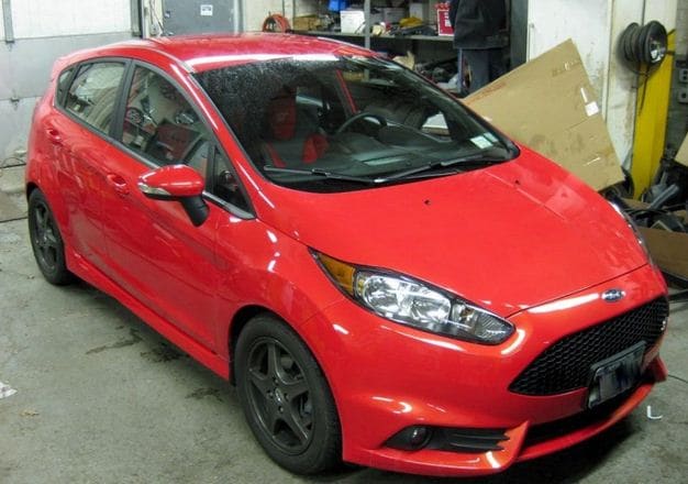 2013 Ford Fiesta with Ford Contour wheels