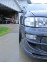 1999 Subaru Impreza with 17x8 Desmond Regamaster Marquis Promoda wheels