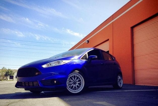 2013 Ford Fiesta with XXR wheels