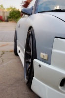 1992 Nissan S13 with 18x9.5 Rota Torque wheels