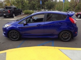 2013 Ford Fiesta with 17x7.5 TD wheels