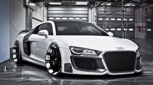 2012 Audi R8 with 20x8.5 Oxigin Oxrock wheels