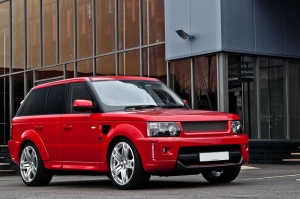 2009 Land Rover Range Rover with 22x9.5 Kahn RS Alloy wheels