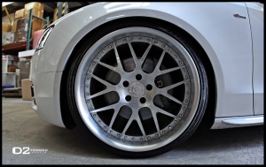 2012 Audi A5 with 20x9.5 D2Forged FMS-01 wheels