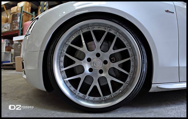 2012 Audi A5 with 20x9.5 D2Forged FMS-01 wheels