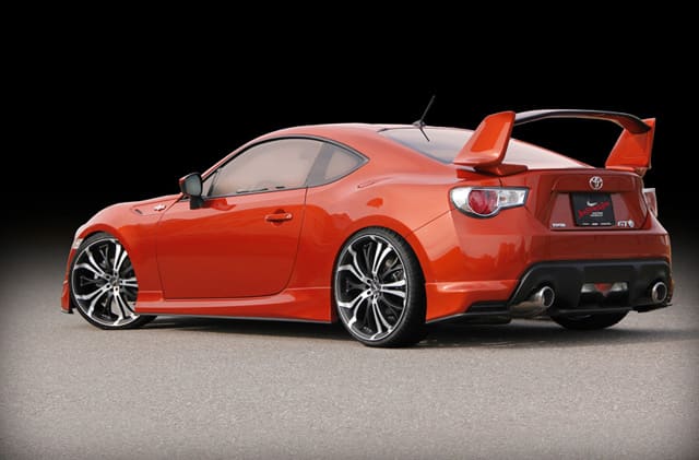 2017 Toyota 86 with 20x8 Barracuda Racing Tzunamee wheels