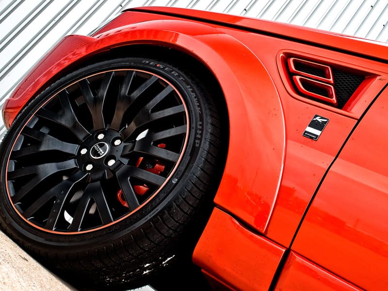 2009 Land Rover Range Rover with 22x9.5 Kahn RS Alloy wheels