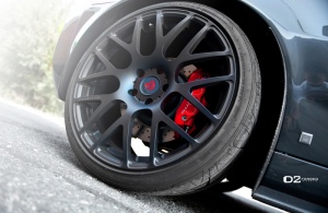 2011 Chevrolet Corvette with 20x10 D2Forged MB1 wheels