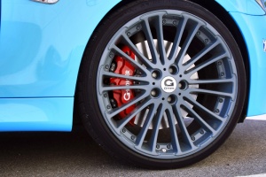 2009 BMW M5 with G-Power Silverstone wheels