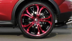 2012 Nissan Juke with 20x9 Barracuda Tzunamee wheels