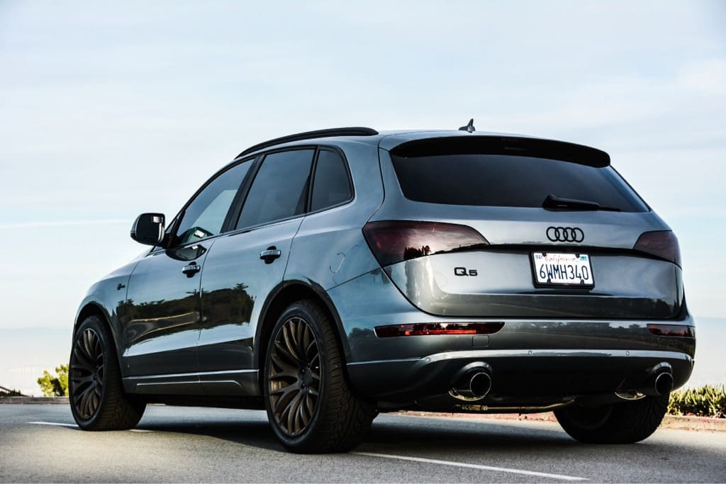 2014 Audi Q5 with 20x10 Stassis wheels