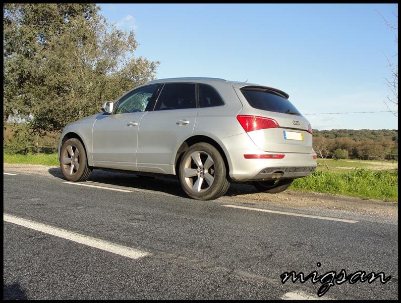 2014 Audi Q5 with 19x8 Road Package wheels