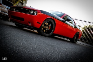 2010 Dodge Challenger with Stack Performance wheels