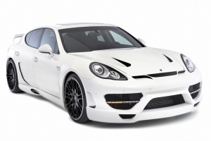 2012 Porsche Panamera with 22x9.5 Hamann Motorsport wheels