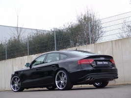 2011 Audi S5 with 20x9.5 Senna Elegant TS-7 wheels