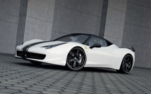 2011 Ferrari 458 Italia with 21x9 Lightweight 6Sporz² wheels
