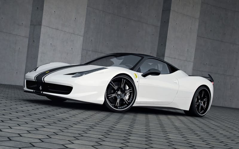 2011 Ferrari 458 Italia with 21x9 Lightweight 6Sporz² wheels