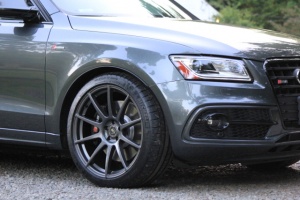 2015 Audi Q5 with 21x10 Forgestar CF-10 wheels