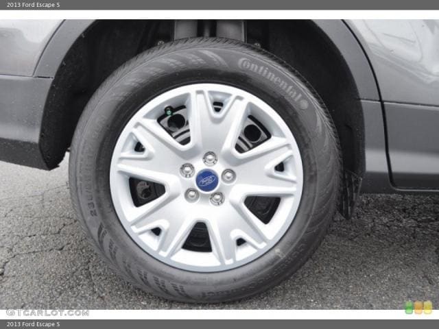 2014 Ford Escape with 17x7.5 OEM Ford Escape S wheels