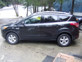 2013 Ford Escape with OEM Ford Taurus wheels
