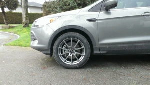 2014 Ford Escape with 18x8 Sport Edition A9 wheels