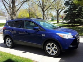 2012 Ford Escape with 18x8 OEM Ford Focus ST wheels