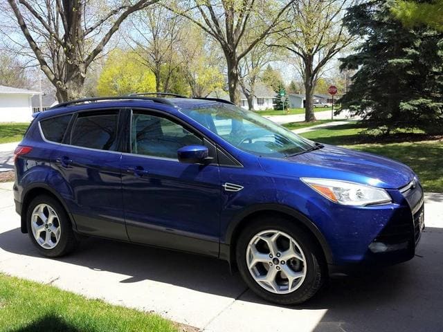 2012 Ford Escape with 18x8 OEM Ford Focus ST wheels