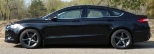 2014 Ford Fusion with 18x8.5 Team Dynamics Jade R wheels