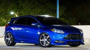 2013 Ford Focus ST with 19x8.5 MKS 550 wheels