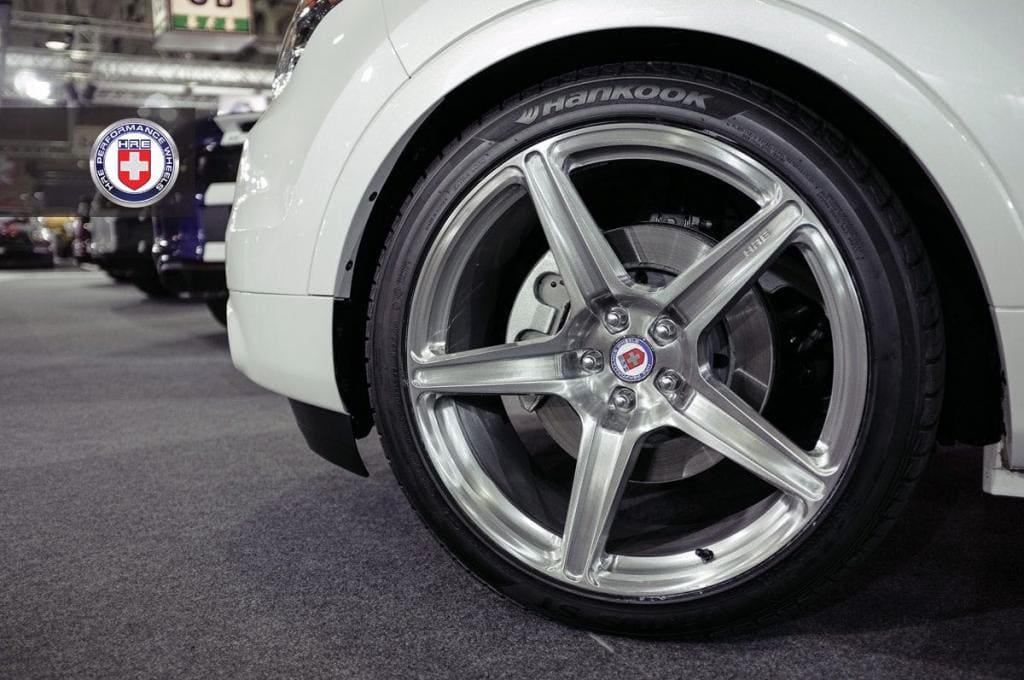 2013 Ford Explorer with HRE TR45 wheels