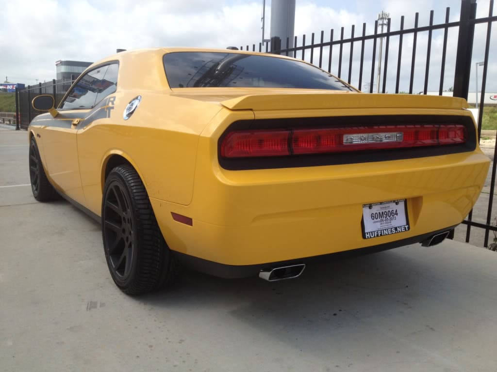 2010 Dodge Challenger with 20x9 OEM Dodge Viper wheels