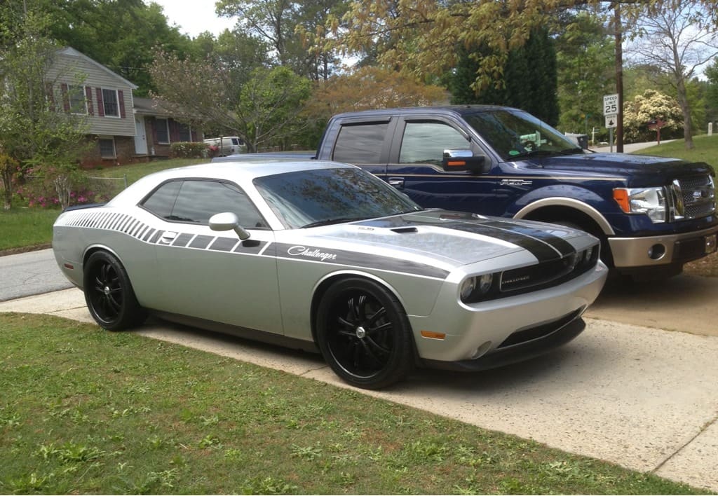 2011 Dodge Challenger with Lexani LSS-55 wheels