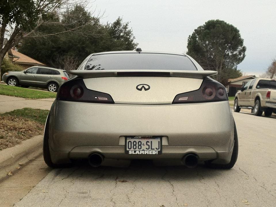 2005 Infiniti G35 with 19x9.5 Varrstoen ES 1.1.2 wheels