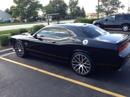 2012 Dodge Challenger with TSW Donnington wheels