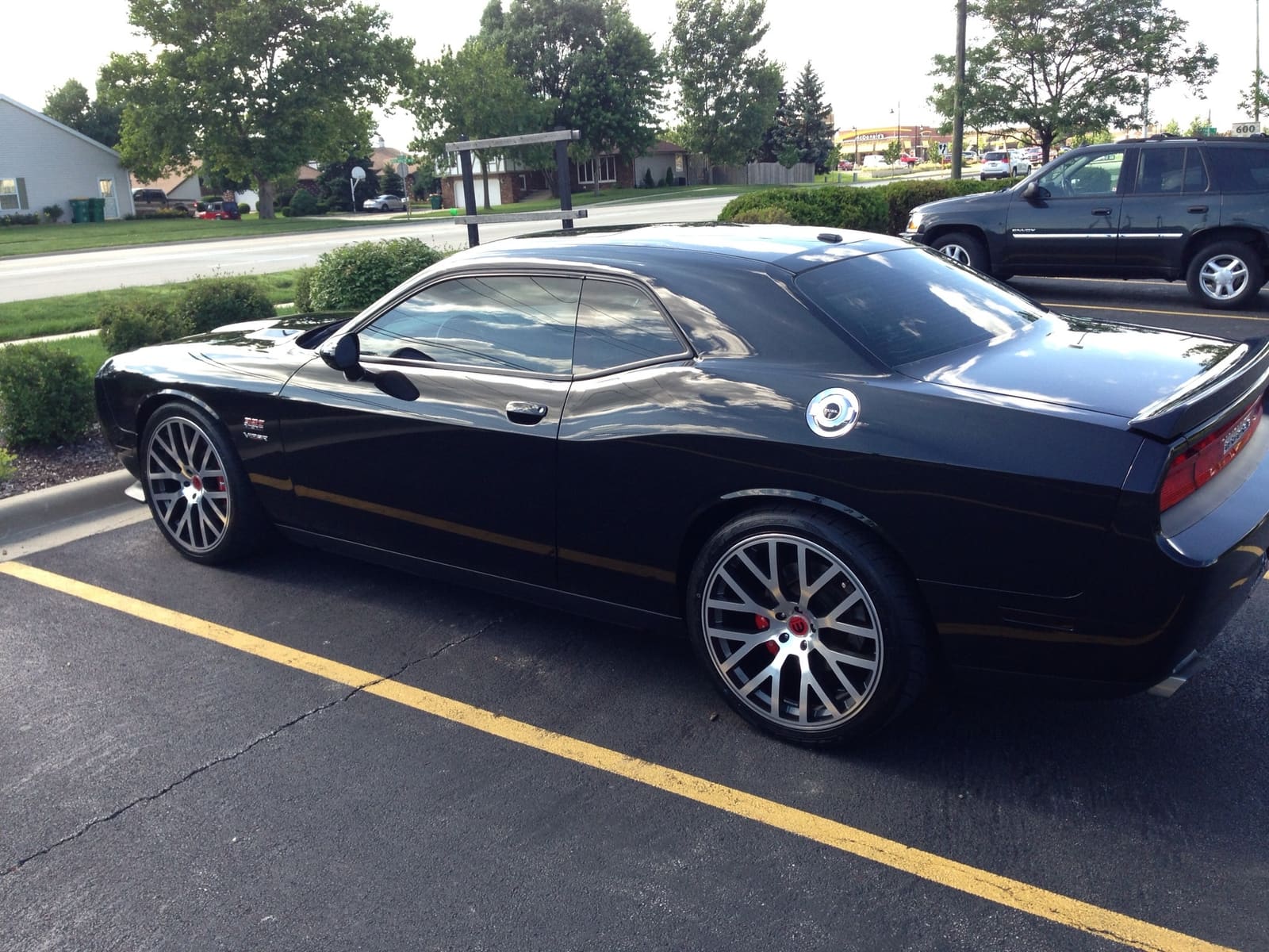 2012 Dodge Challenger with TSW Donnington wheels