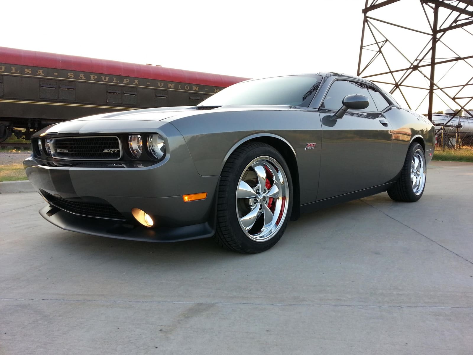 2012 Dodge Challenger with 20x8.5 wheels