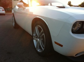 2013 Dodge Challenger with 20x8.5 Hotchkis S-Sport wheels