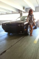 2012 Dodge Challenger with 20x9 OEM Dodge Viper Replica wheels