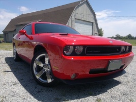 2009 Dodge Challenger with 24x9 Rucci wheels