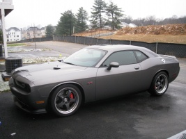 2012 Dodge Challenger with 20x9.5 SSR Professor SP1 wheels