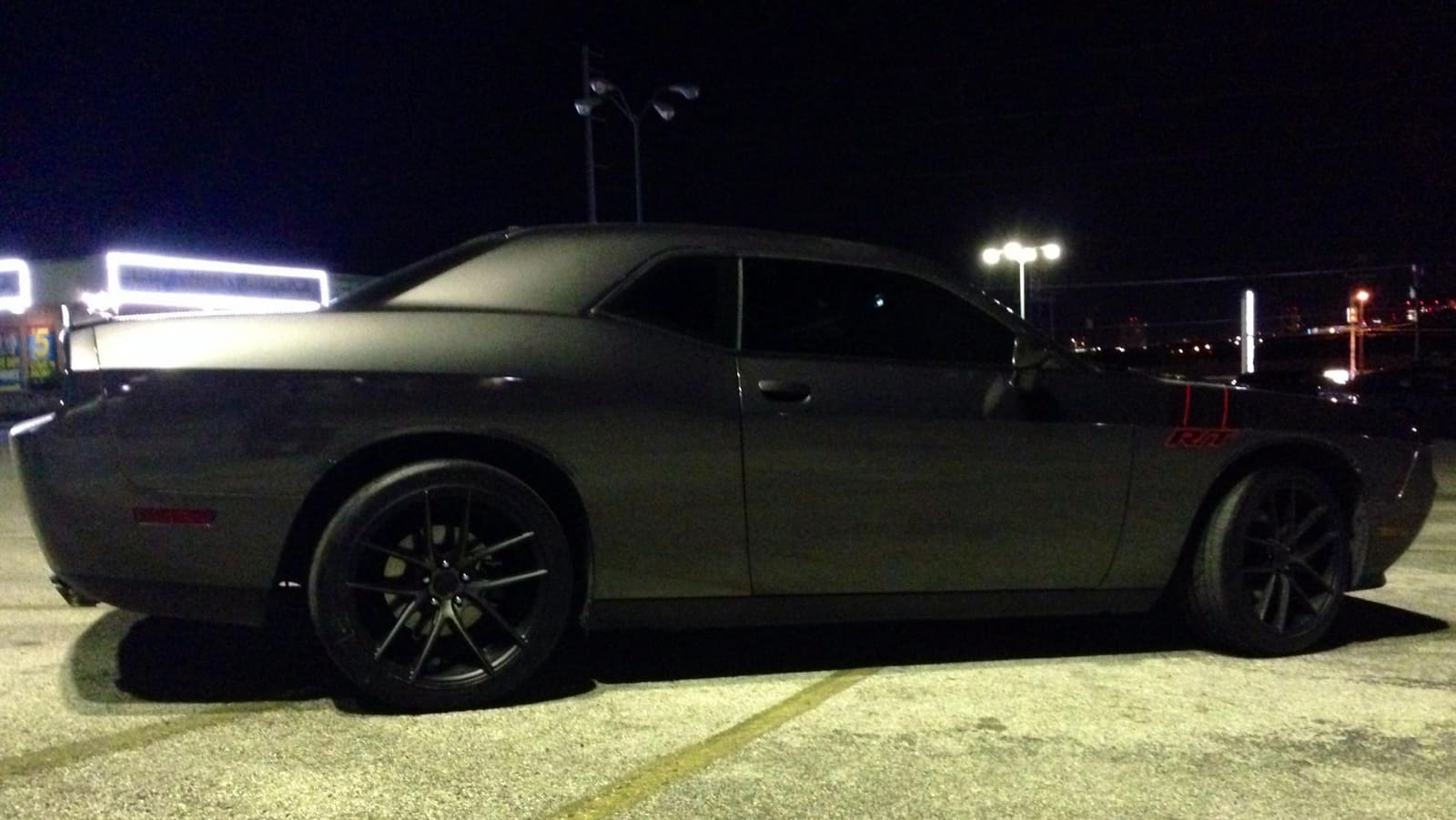 2013 Dodge Challenger with 20x8.5 Niche Targa M130 wheels