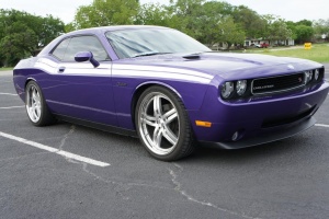 2011 Dodge Challenger with Vossen wheels