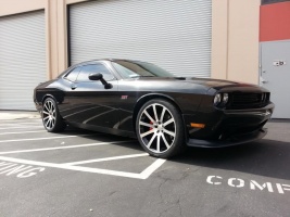 2011 Dodge Challenger with Factory Reproductions 300 SRT8 wheels