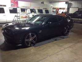 2011 Dodge Challenger with TIS 536 wheels