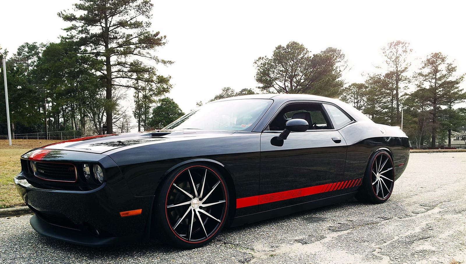 2011 Dodge Challenger with 22x9 Vossen CVT wheels