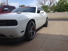 2011 Dodge Challenger with 22x9.5 Lorenzo wheels